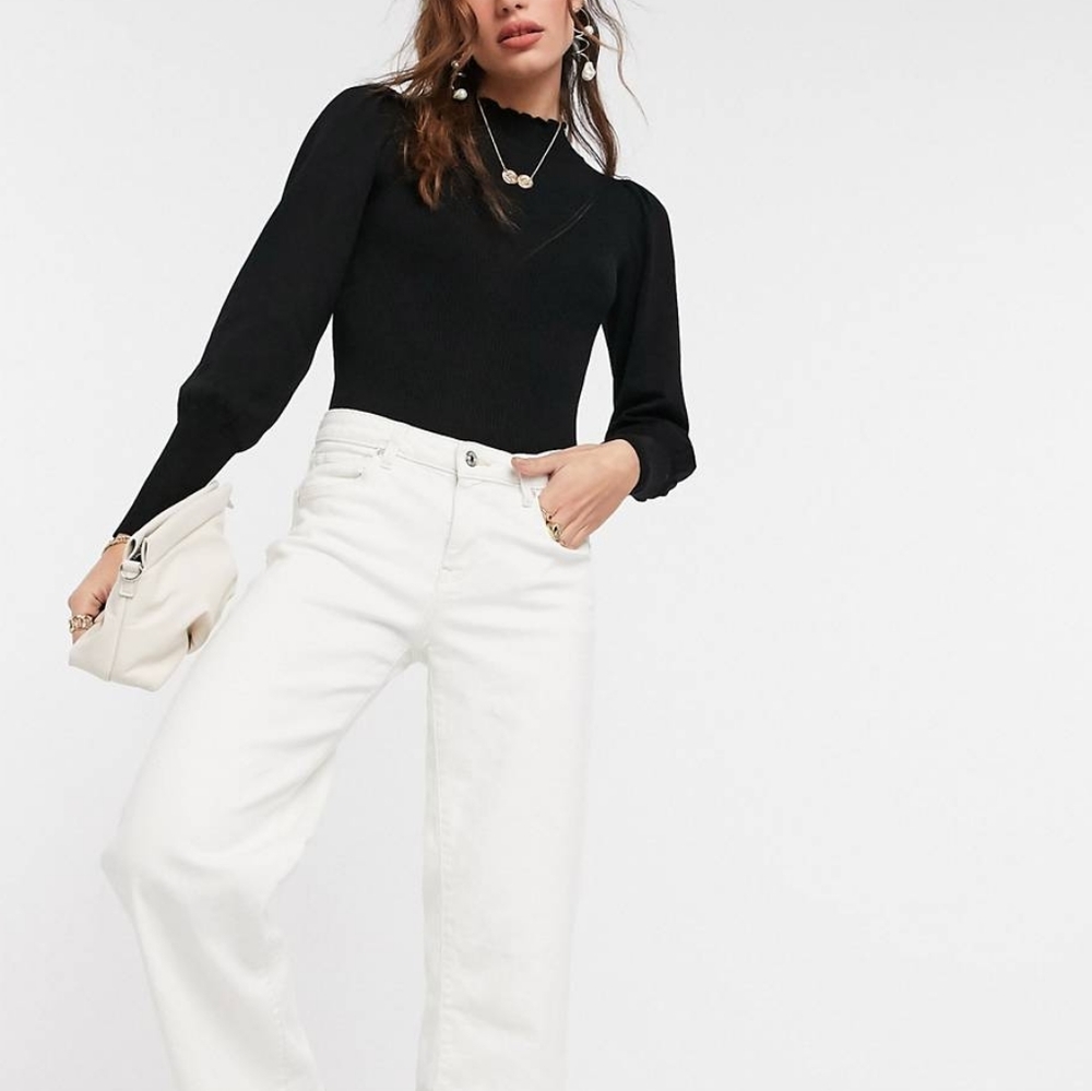 NWT River Island Ruffle Neck Sweater
